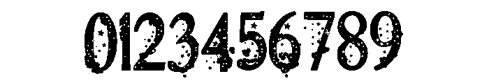 ZP Dirty Damocles Democracy Font OTHER CHARS