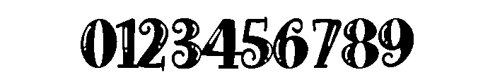 ZP Doohickey Shine Condensed Font OTHER CHARS