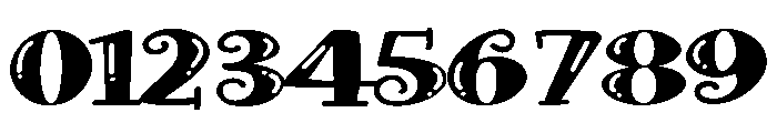 ZP Doohickey Shine Expanded Font OTHER CHARS