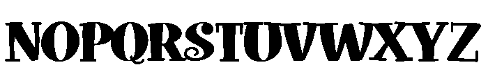 ZP Doohickey Font UPPERCASE