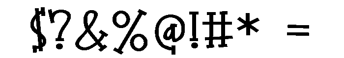 ZP Dragon Toes Expanded Font OTHER CHARS