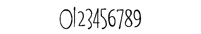 ZP Edwinstowe Font OTHER CHARS