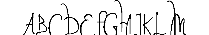 ZP Edwinstowe Font UPPERCASE