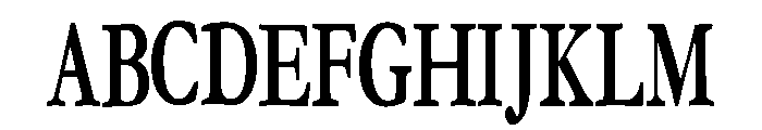 ZP Everfall Split Monogram Condensed FONT