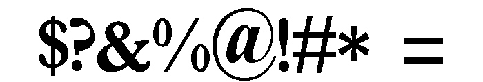 ZP Everfall Split Monogram Expanded Font OTHER CHARS
