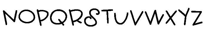 ZP Exaggerate Bold Font UPPERCASE