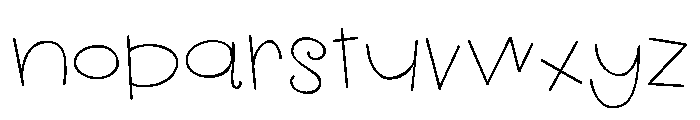 ZP Exaggerate Light Font LOWERCASE