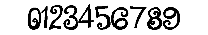 ZP Fancy Cakes Bold Font OTHER CHARS