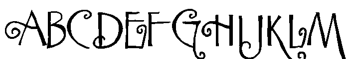 ZP Fancy Cakes Font UPPERCASE