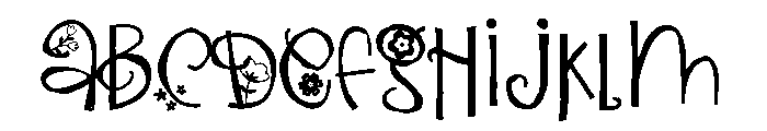 ZP Fancy Flowers FONT