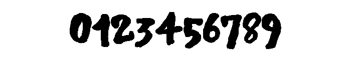 ZP Fast Forward Bold Font OTHER CHARS