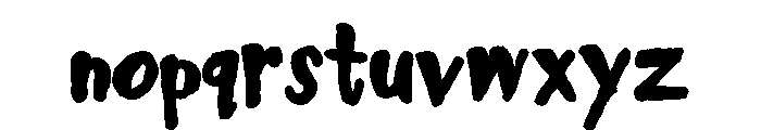ZP Fast Forward Bold Font LOWERCASE