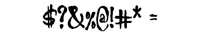 ZP Fast Forward Condensed Font OTHER CHARS