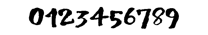 ZP Fast Forward Expanded Font OTHER CHARS