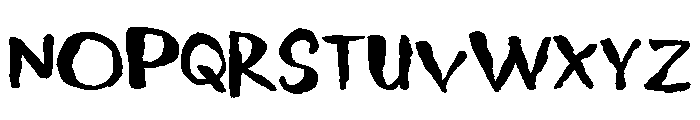 ZP Fast Forward Expanded Font UPPERCASE