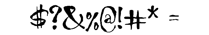 ZP Fast Forward Light Font OTHER CHARS