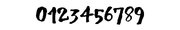 ZP Fast Forward Font OTHER CHARS