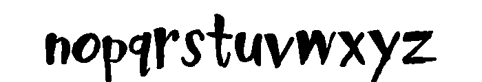 ZP Fast Forward Font LOWERCASE