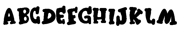ZP Feline Great Font UPPERCASE