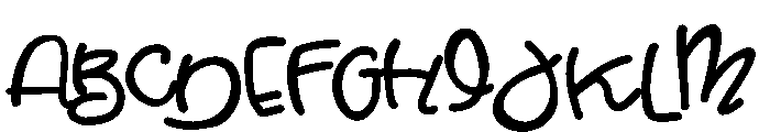 ZP Flinger Bold Font UPPERCASE
