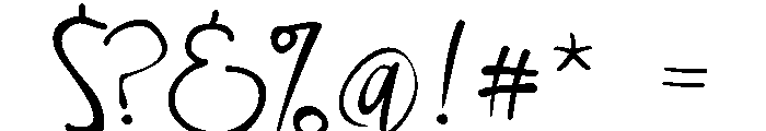 ZP Flinger Light Font OTHER CHARS