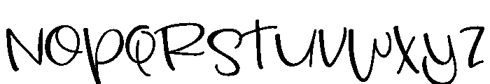 ZP Flinger Light Font LOWERCASE