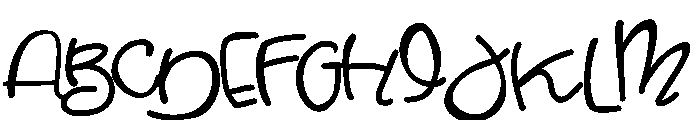 ZP Flinger Font UPPERCASE