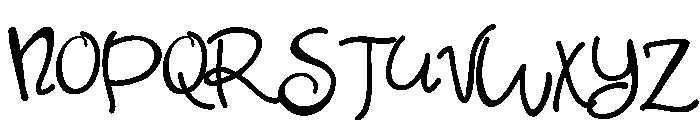 ZP Flinger Font UPPERCASE
