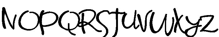 ZP Flitches Font UPPERCASE