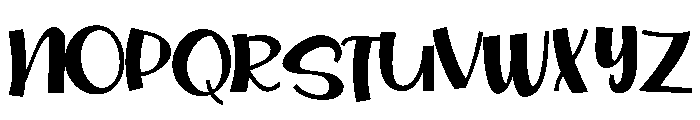ZP Flopover Bold Font UPPERCASE