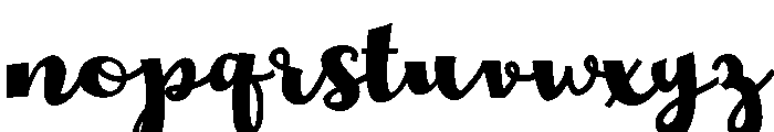 ZP Flopover Bold Font LOWERCASE