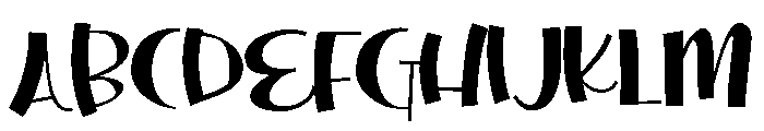 ZP Flopover Font UPPERCASE