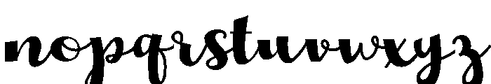 ZP Flopover Font LOWERCASE