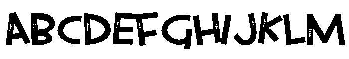 ZP Frankenfriend Sans Expanded Font UPPERCASE