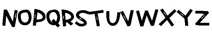 ZP Frankenfriend Sans Expanded Font UPPERCASE