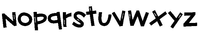 ZP Frankenfriend Sans Font LOWERCASE