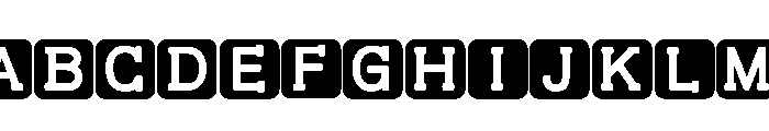 ZP Friendlies Font UPPERCASE