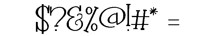 ZP Frugiferous Light Font OTHER CHARS