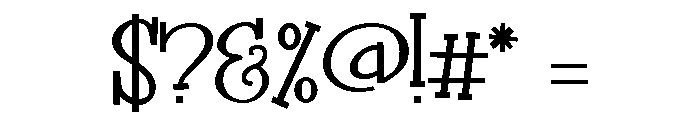 ZP Frugiferous Font OTHER CHARS