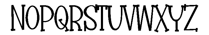 ZP Frugiferous Font UPPERCASE