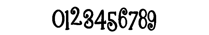 ZP Gingerbread Cake Condensed Bold Font OTHER CHARS