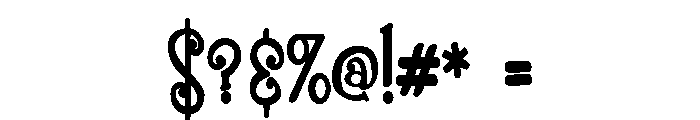 ZP Gingerbread Cake Condensed Bold Font OTHER CHARS