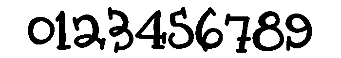 ZP Glucose Bold Font OTHER CHARS