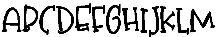 ZP Glucose Condensed Bold Font UPPERCASE