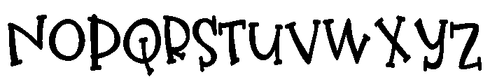 ZP Glucose Condensed Bold Font UPPERCASE