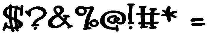 ZP Glucose Expanded Bold Font OTHER CHARS