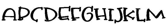 ZP Glucose Expanded Bold Font UPPERCASE