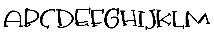 ZP Glucose Expanded Font UPPERCASE