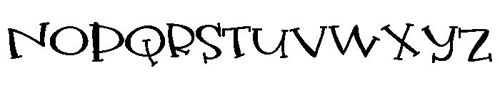ZP Glucose Expanded Font UPPERCASE