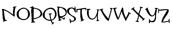 ZP Glucose Font UPPERCASE